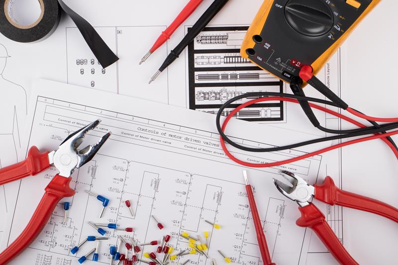 Residential electrical work in a Chicago home